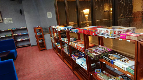 ボードゲームコーナー