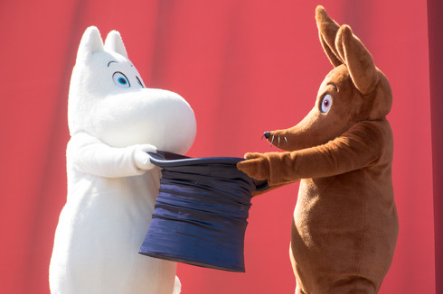 ムーミンとスニフ