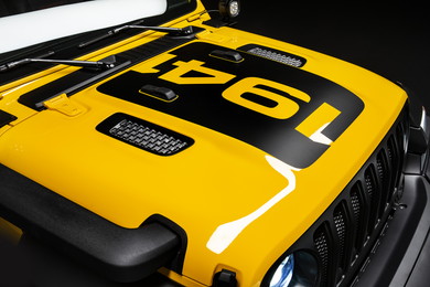 ルビコン以外のグレードにも装着できるパーツとして提供予定