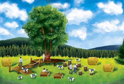 ヤギの郵便屋さん