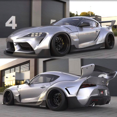 トヨタ スープラ 新型 GR ドリフト D1