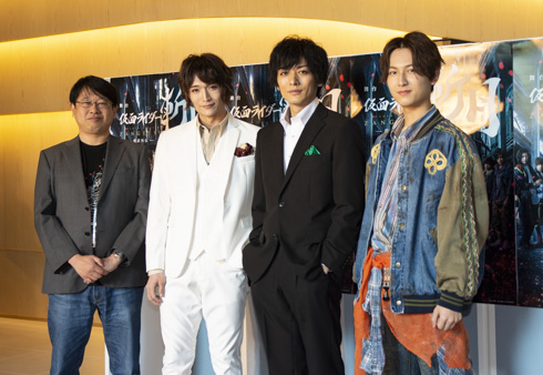 仮面ライダー 舞台『仮面ライダー斬月』-鎧武外伝- メロン 久保田悠来 呉島貴虎 萩谷慧悟 丘山晴己 毛利亘宏 虚淵玄