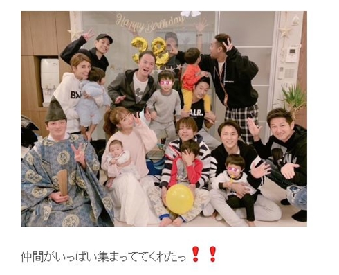 杉浦太陽 誕生日 辻希美 サプライズ 何歳 アルバム