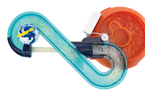 真上から見た商品