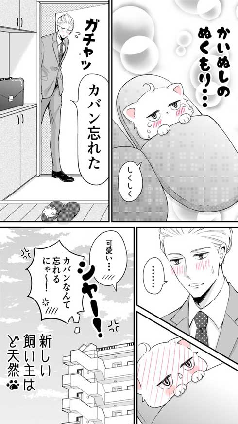 新しい飼い主は 漫画 捨て猫 新しい上司はど天然 いちかわ暖