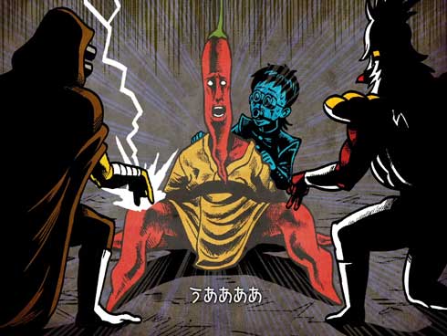 チキンラーメン アクマのキムラー MADMAX ひよこちゃん アクマ 続編 CM