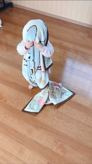 かわいい ハロウィン おばけ ついてくる ひざ掛け ブランケット 子ども