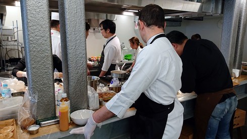 キッチンの様子