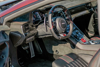 内装。あくまで一例で、顧客の要望にあわせてカスタマイズされます