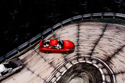 トヨタ スープラ 頭文字D