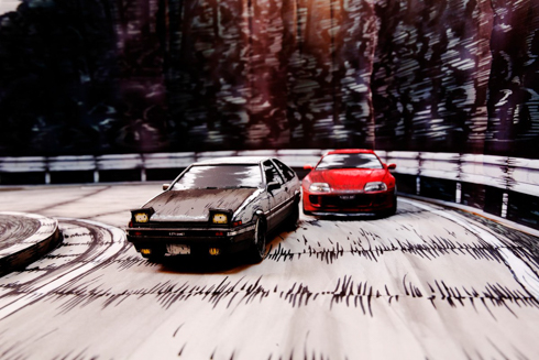 トヨタ スープラ 頭文字D