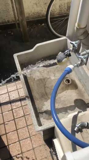 不遇 水を吐く フグ 蛇口 作ってみた 作り方