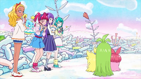 プリキュア HUGっと！プリキュア スター☆トゥインクルプリキュア スタプリ キュアミルキー 羽衣ララ 星奈ひかる キュアスター