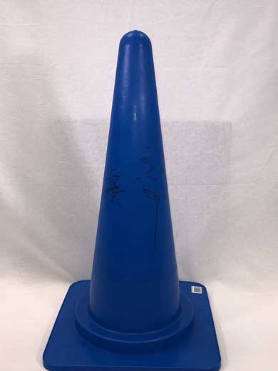 モバオク 三角コーン やしろあずき 出品 チャリティオークション 日本盲導犬協会