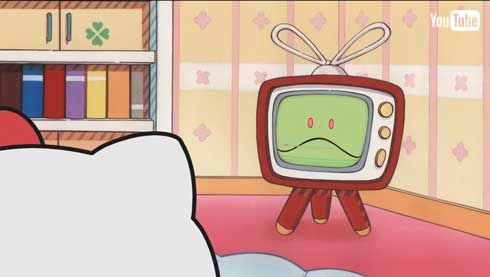 ガンダム vs ハローキティ コラボ アニメ 第1話