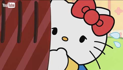 ガンダム vs ハローキティ コラボ アニメ 第1話