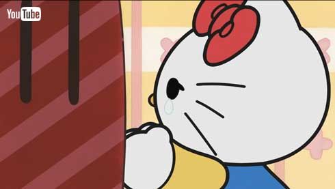 ガンダム vs ハローキティ コラボ アニメ 第1話