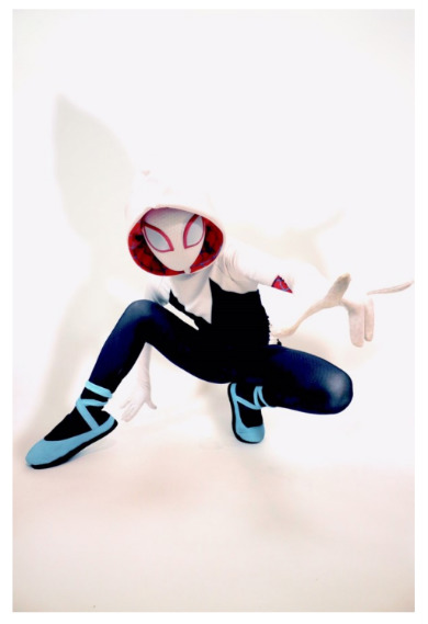 のん 能年玲奈 スパイダーマン スパイダーバース グウェン・ステイシー スパイダーグウェン スパイダーウーマン コスプレ