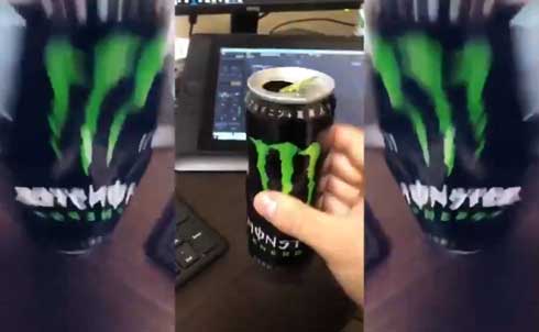 モンスターエナジー 空き缶 イエヴァン ポルッカ カバー 演奏