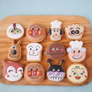 令和 イメージ アイシング クッキー 色 模様 デザイン 美しい 上岡麻美 お菓子