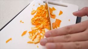 発泡スチロールで作った包丁