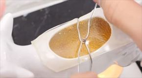 発泡スチロールで作った包丁