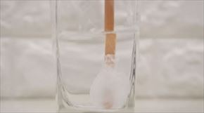 発泡スチロールで作った包丁