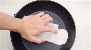 発泡スチロールで作った包丁