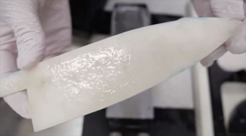 発泡スチロールで作った包丁