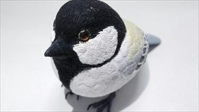 木彫りの鳥