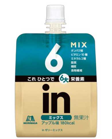 6大栄養素 まとめてチャージ inゼリー ミックス 森永製菓 プロテイン