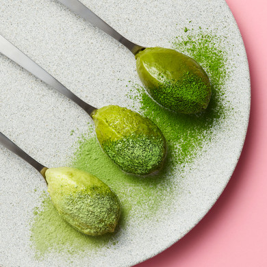 3種の濃さの抹茶ティラミス