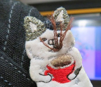 ブローチアップ