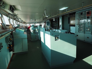 しらせのブリッジ