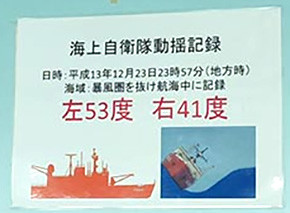 しらせの動揺記録