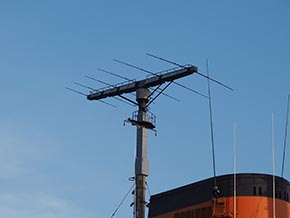 しらせ長距離アンテナ