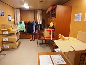 しらせの観測隊室