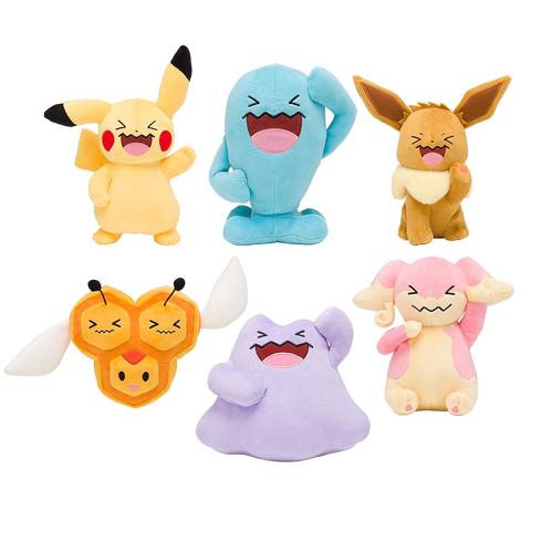 ピカチュウやイーブイがソーナンスになりきってポーズ