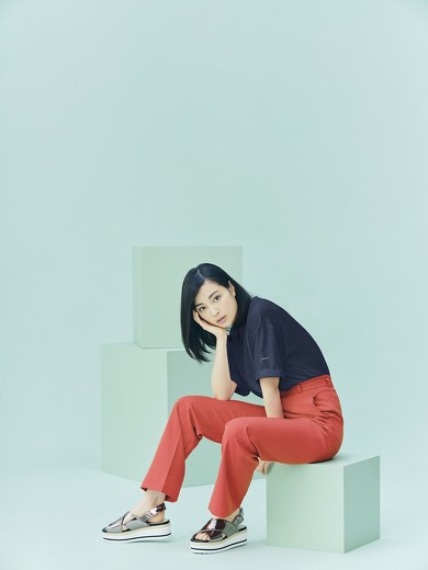 earth×広瀬すずコラボ2019春夏第2弾 ゆるT×クリースパンツ＆バイ