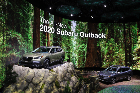 スバル アウトバック 新型 フルモデルチェンジ 米国