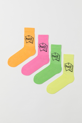 H&M ポストイット コラボレーション