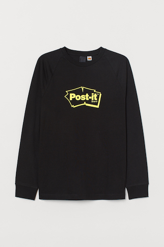 H&M ポストイット コラボレーション