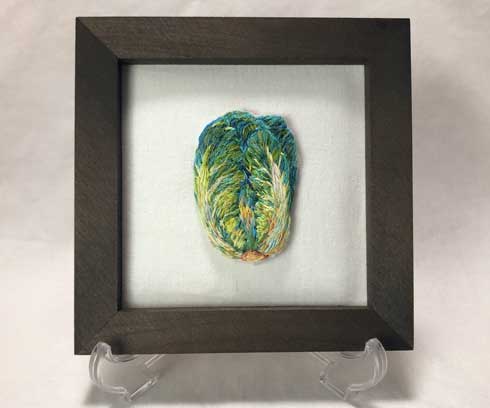 サバ 切り身 刺しゅう 食べ物 リアル Dmk