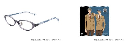 テニスの王子様　Zoffコラボメガネ　白石蔵ノ介モデル　Private Line テニスの王子様 Zoffコラボメガネ 白石蔵ノ介モデル Private