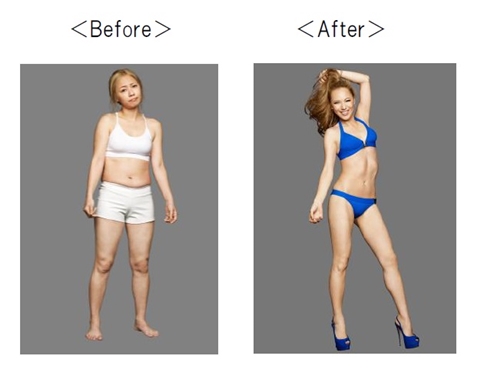 MAX LINA リナ ライザップ ダイエット 痩せた RIZAP