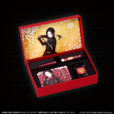 刀剣乱舞　加州清光　万年筆　SAILOR 刀剣乱舞-ONLINE-」加州清光イメージの“万年筆”登場 赤を基調