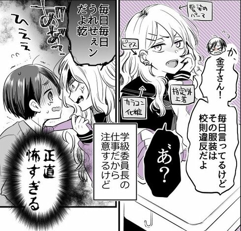 学級委員長とヤンキー女子05