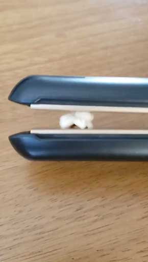 ヘアアイロン ポップコーン 作る 弾ける