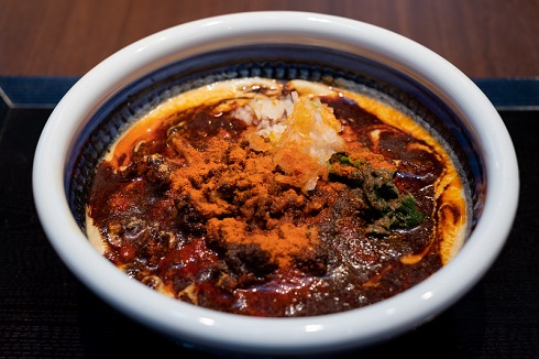 丸亀製麺うま辛担々うどんMAX