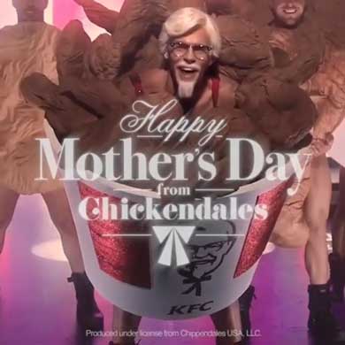 KFC アメリカ ケンタッキーフライドチキン 母の日 動画 Instagram